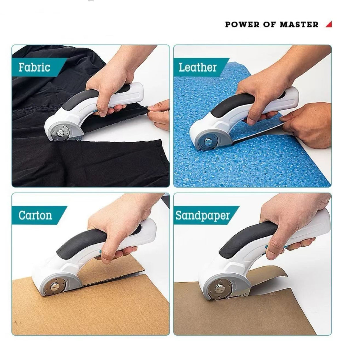 Rechargeable Cordless Lithium Pruning Shears Power Tool Cutting Cloth Paper