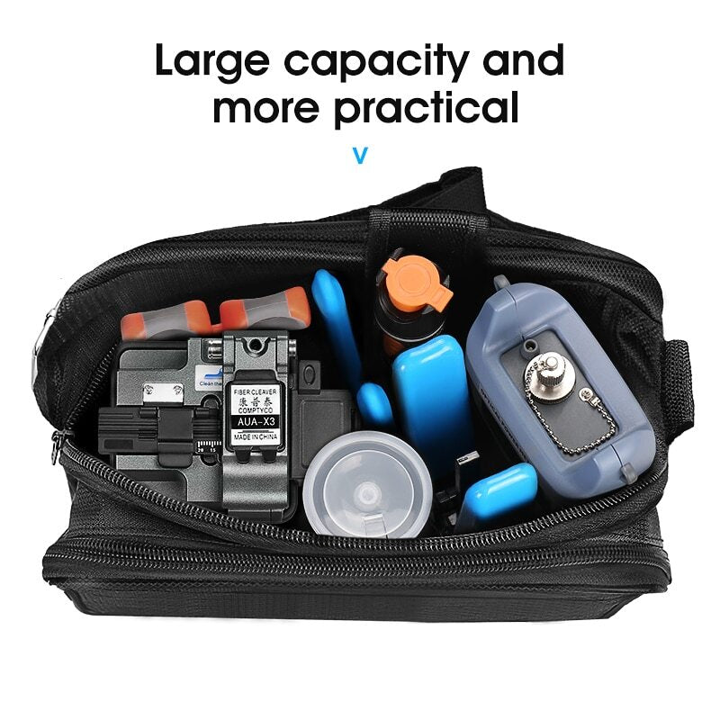 Fiber Optic Power Meter and 10mW Visual Fault Locator AUA-X3 Grey FTTH Tool Kit