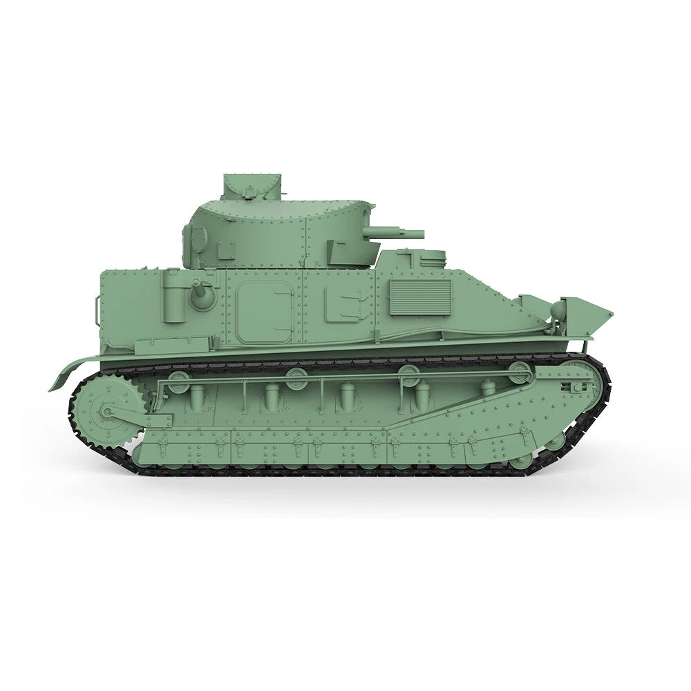 SSMODEL SS72578 1/72 25mm Military Model Kit British Vickers Mk.II Medium Tank
