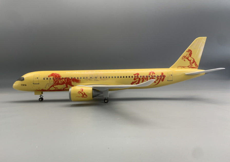 47CM 1:82 CHINA COMAC C919 Airplane Landing Gear Resin Plane Aircraft Model