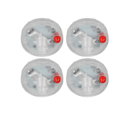 4PCS/Set 3W ABS Solar Energy Auto Flashing Car Wheel Tire Valve Cap Light