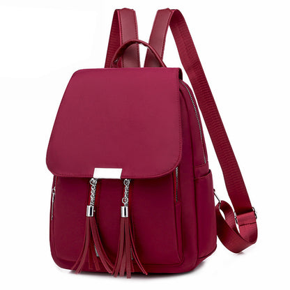 Women Backpack PU Oxford Shoulder Bag Handbags Rucksack School Backbag Travel