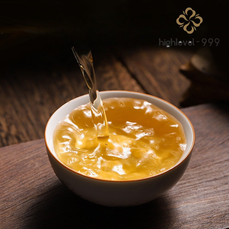 100g Raw Pu'er Menghai Ancient Tree Compressed Round Tea Cake Yunnan
