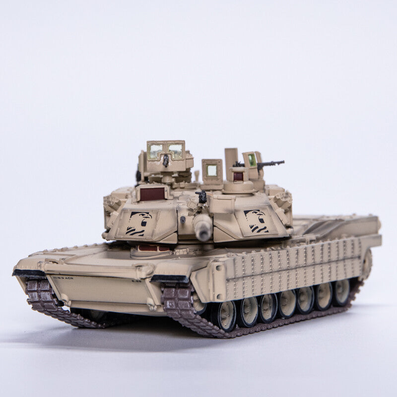 1/72 Panzerkampf US M1A2 TUSK1 AbramsM1 Main Battle Tank Sand Finished Model