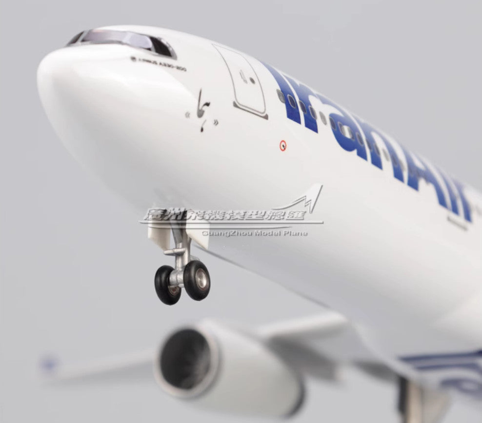 1:135 47CM IranAir AIRBUS A330 Passenger Airplane Landing Gears Resin Model