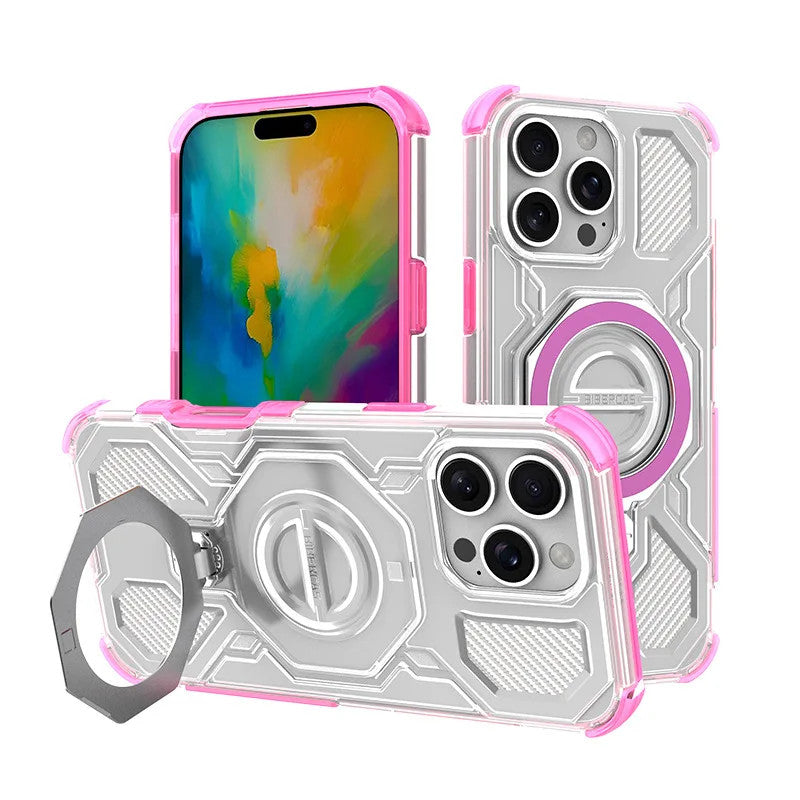Magnetic Anti-Shock Full Protection Mobile Phone Case for iPhone 17 ProMax/16/15