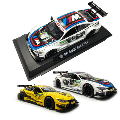 1/24 Scale BMW M4 DTM Diecast Model Car Toy Vehicle Boys Toys for Kids Gifts