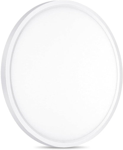 1 Pack LED Flush Mount Ceiling Light, 24W Ultra Thin round White 3000K/4000K/650