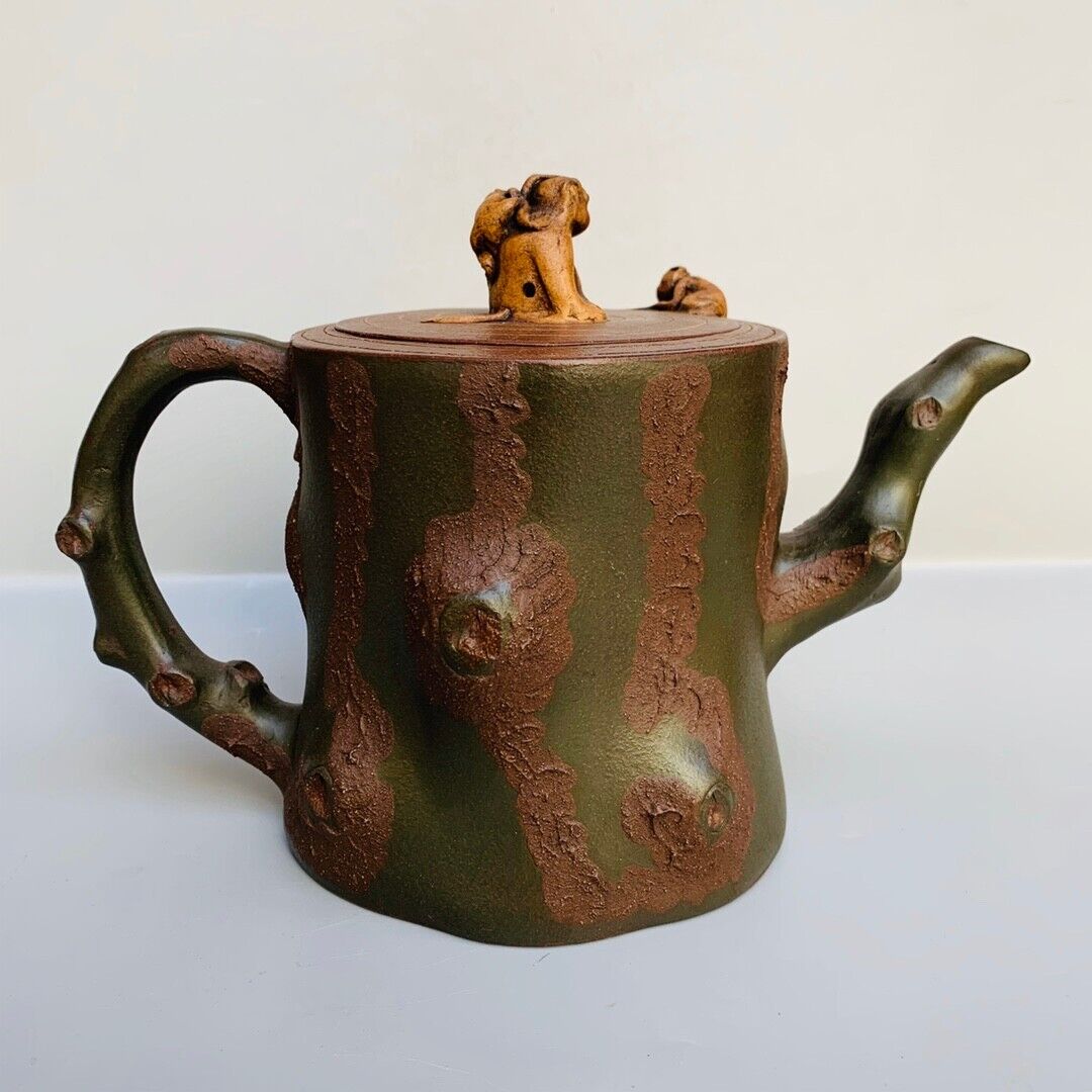 Chinese Yixing Zisha Clay Handmade Exquisite Teapot （五代封侯壶 底款：蒋蓉）