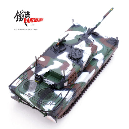 1:72 Panzerkampf German Army Leopard 2A4 Main Battle Tanks Diecast PVC Model