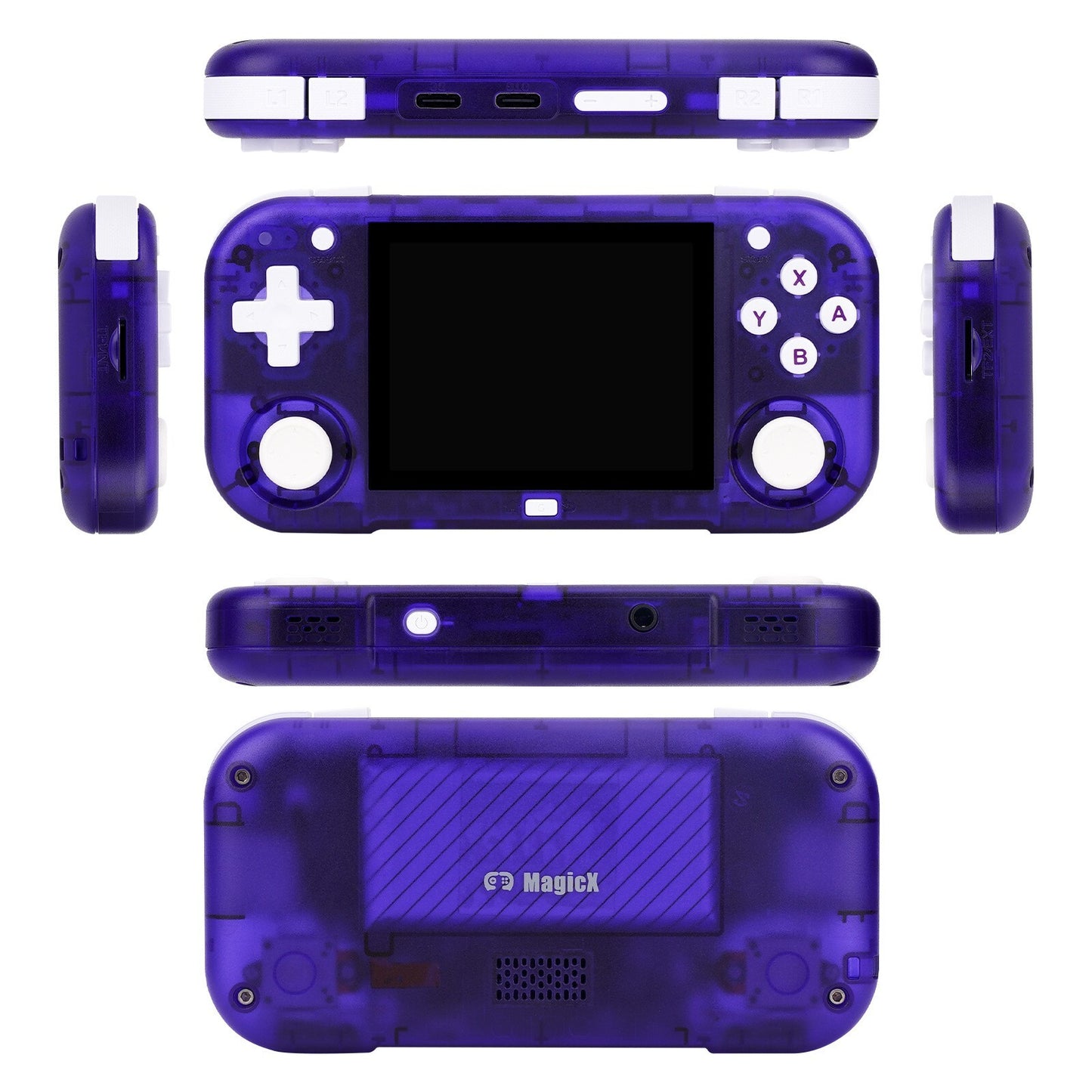 Mini Zero 28 Game Console,2.8 Inch IPS 2900mAh Battery Built in 11000 Game