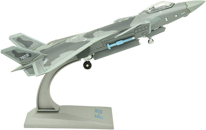 1:100 China Chengdu J-20,Fighter Metal Diecast Plane Model,Chinese Air Force