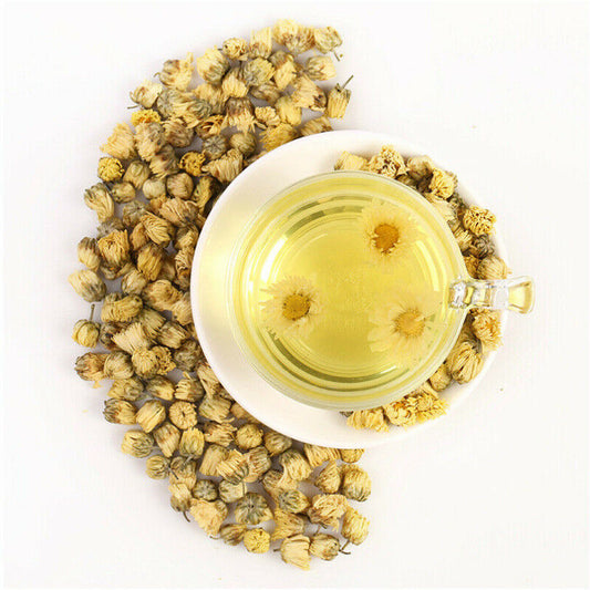 Chrysanthemum Flower Tea Loose Dried Blooming Herbal Tea Organic Healthy Drink