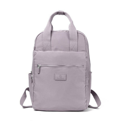 Waterproof Laptop Bag Student Nylon Oxford Cloth Small Backpack 28*15*40CM Black