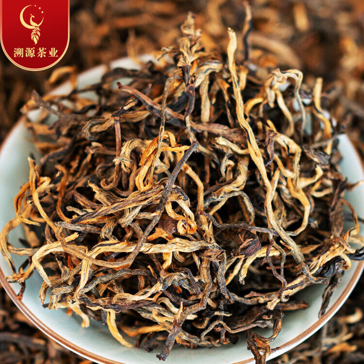 Yunnan Black Tea One Bud One Leaf Curved Strip Golden Silk Yunnan Black Tea