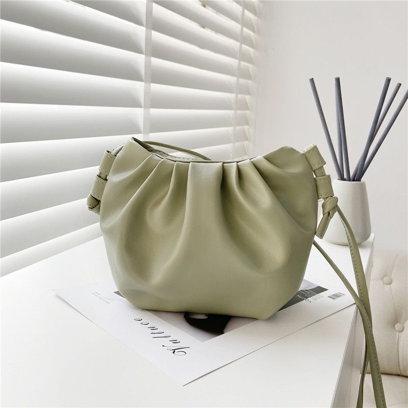 Shoulder Bag Fashion Messenger Bag Mini Cloud Purse Single Strap Handbags Zipper