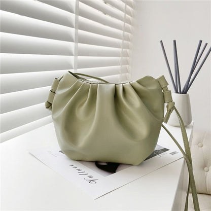 Shoulder Bag Fashion Messenger Bag Mini Cloud Purse Single Strap Handbags Zipper