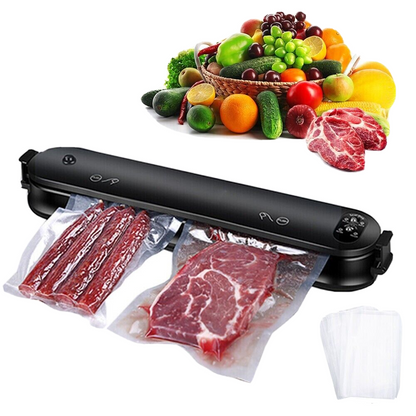 Maquina Automatica Para Envasar al Vacio Alimentos Sellado Profesional Efectiva