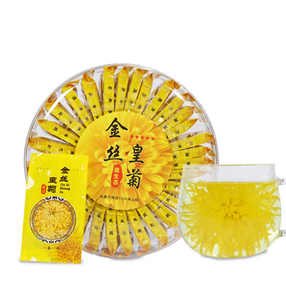 30bag Golden Silk Chrysanthemum A Cup of Tribute Chrysanthemum Wuyuan Flower Tea