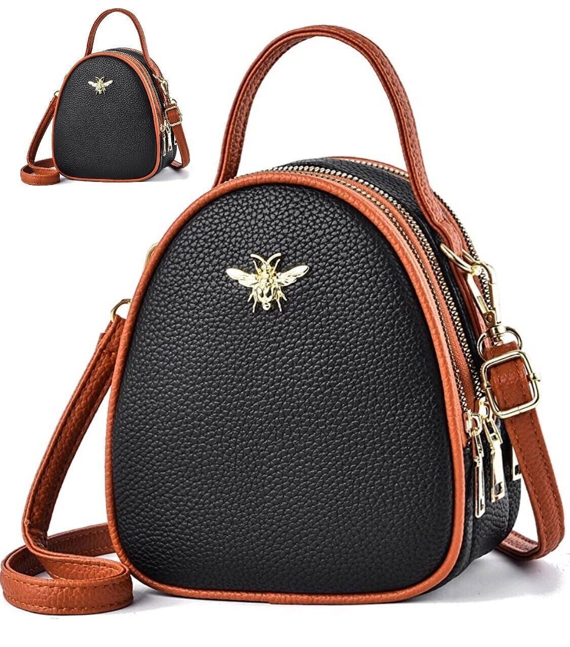 Women Shell Handbag Shoulder Crossbody Bag PU Satchel Quilted Purse Tote Gift