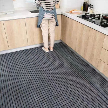 Floor Mat Polyester Anti Slip Kitchen Carpet Full Coverage Oil Absorbent Doormat