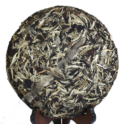 357g Yunnan Moonlight Beauty White Raw Cake Chinese Puer Pu'er Pu erh Tea