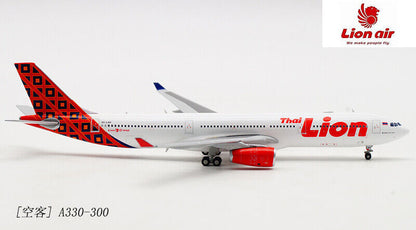 1:400 JC WINGS Thai Lion Air AIRBUS A330-300 Passenger Airplane Diecast Model