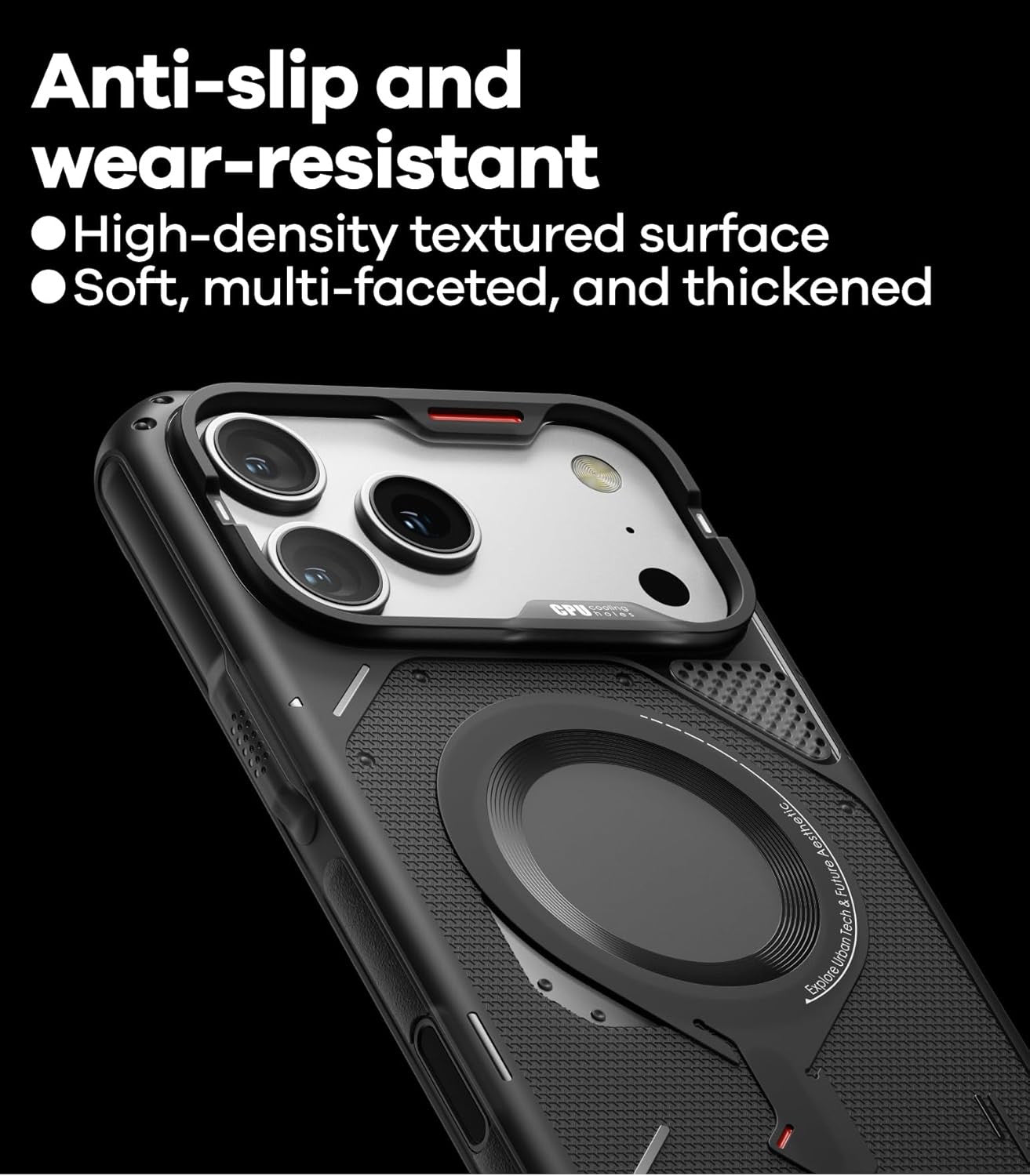 A17 Rugged Iphone 17 Pro Max Case | Magsafe Compatible | Integrated Drop Protect
