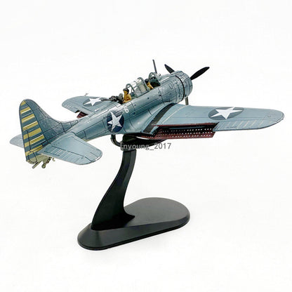 1:72 Douglas SBD Dauntless 1940 Plane Model Aircraft Diecast Airplane Model