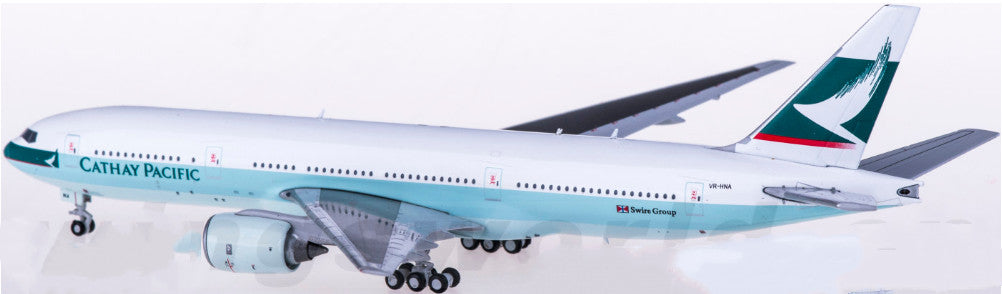 1:400 Kai Tak Wings Cathay Pacific B777-200 Passenger Airplane Diecast Model