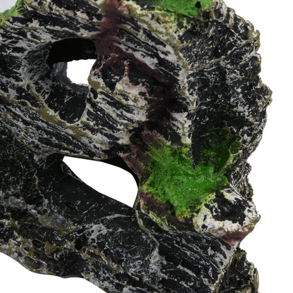 Aquarium Ornament Rock Cave Fish Tank Decor Landscape Underwater Rockery Hiding