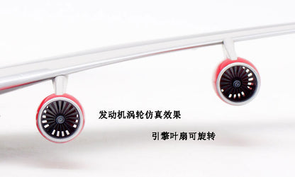 1:200 35CM InFlight Lion BOEING 747-400 Airplane Diecast Aircraft Plane Model