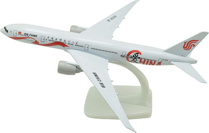 1:400 20cm B777-300 Air China Airlines Love China Metal Airplane Model Plane Toy
