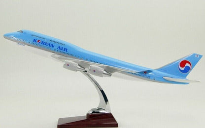47CM 1:150 KOREAN AIR BOEING 747-400 Passenger Airplane Resin Aircrarft Model