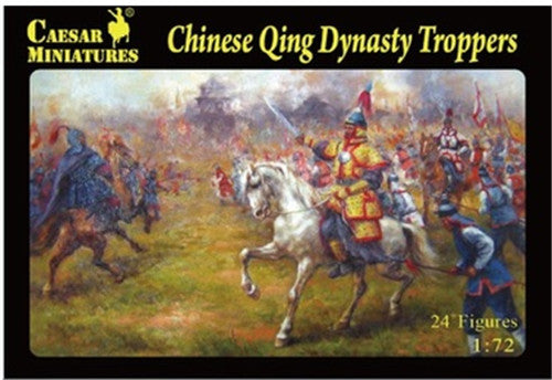Chinese Qing Dynasty Troppers 1/72 Soldiers Figures model Kit CAESAR