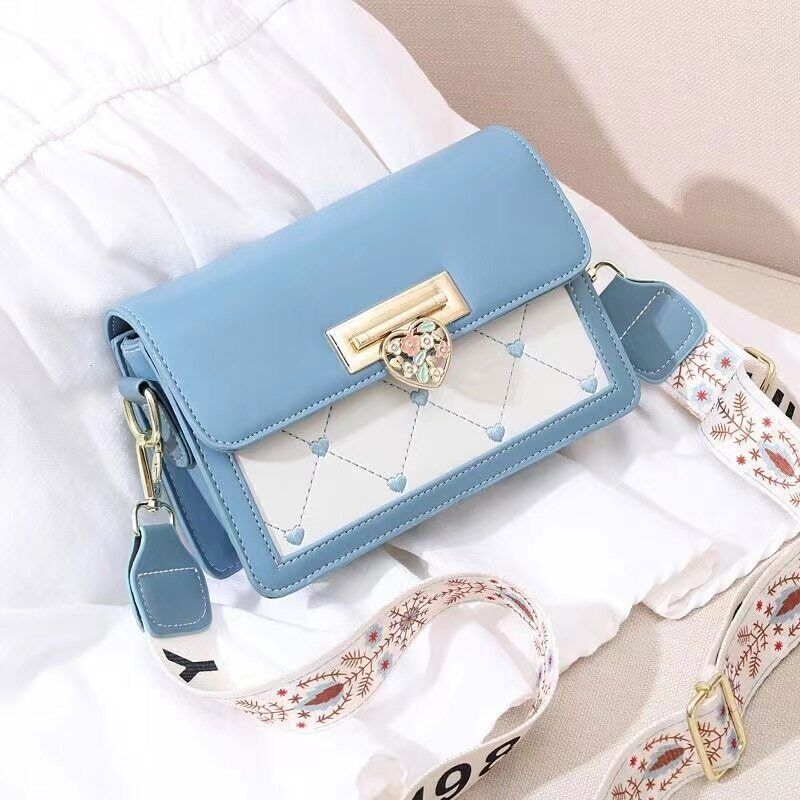 Small Bag Colored Girl One Shoulder Women's Bag High School Student Bag