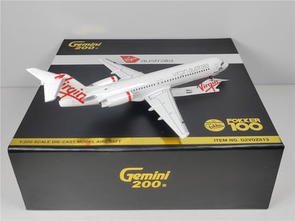 1:200 Geminijets australia FOKKER 100 Passenger Airplane Diecast Aircraft Model