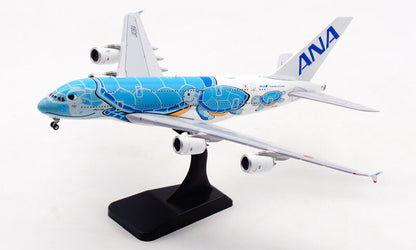 JC Wings ANA Flying Honu Lani Livery Airbus A380 JA381A 1:400 plane Pre-builded