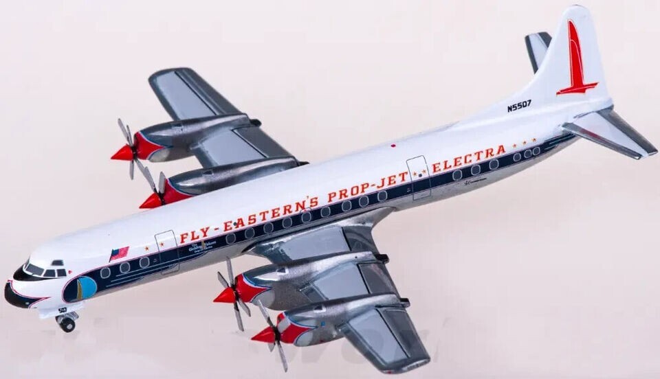 1:400 GeminiJets Eastern AirLines Lockheed L-188A Electra Airplane Diecast Model