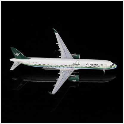 1:400 JC Wings Saudia Airbus A321neo Passenger Airplane Diecast Aircraft Model