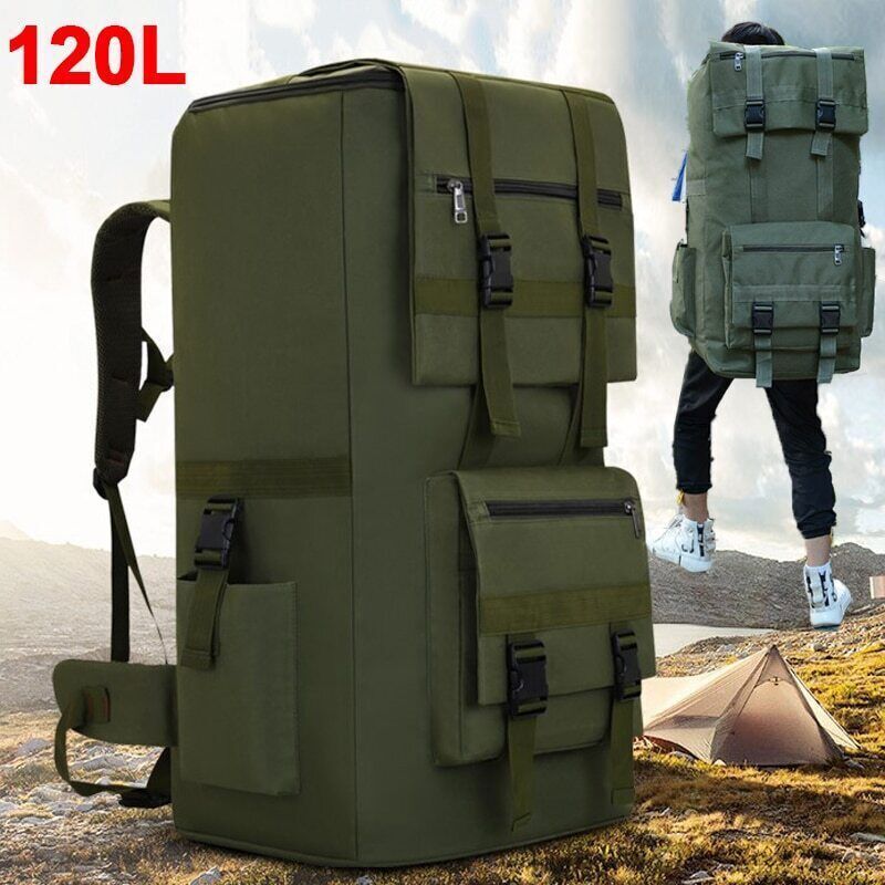 Men Hiking Bag Camping Backpack Outdoor Climbing Travel Tactical Bags Shoulder