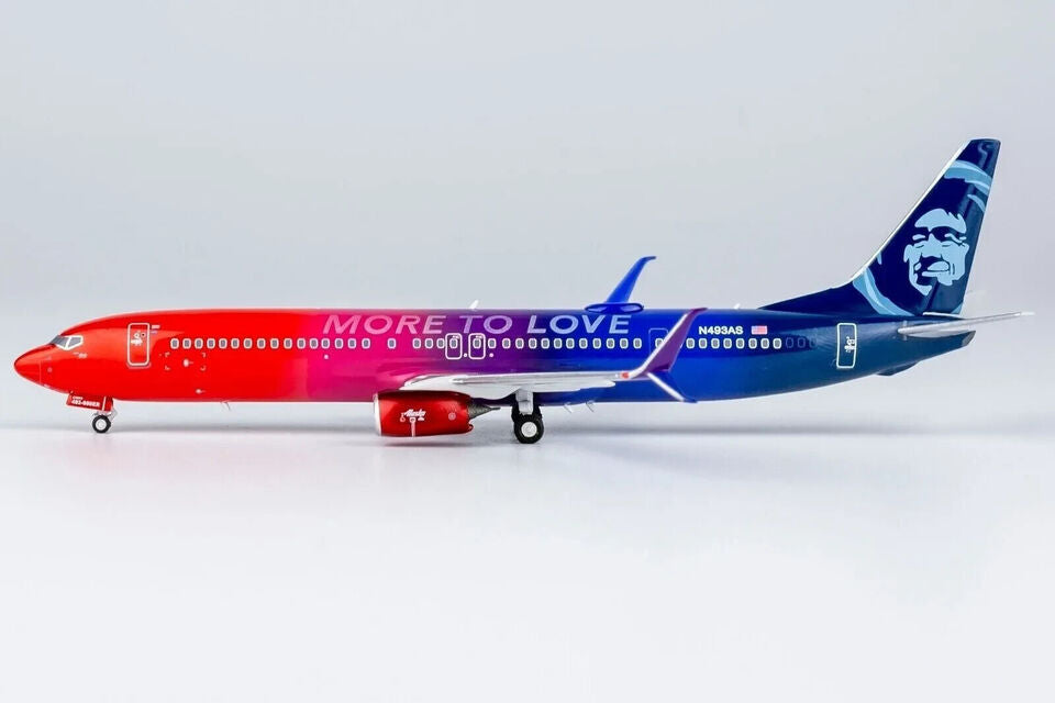 1:400 NG Model Alaska BOEING 737-900ER Passenger Airplane Diecast Aircraft Model