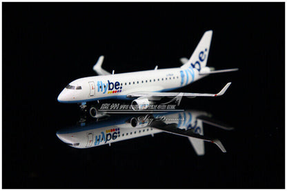 1:400 JC Wings Flybe Embraer ERJ 170-200STD Airplane Diecast Aircraft Model