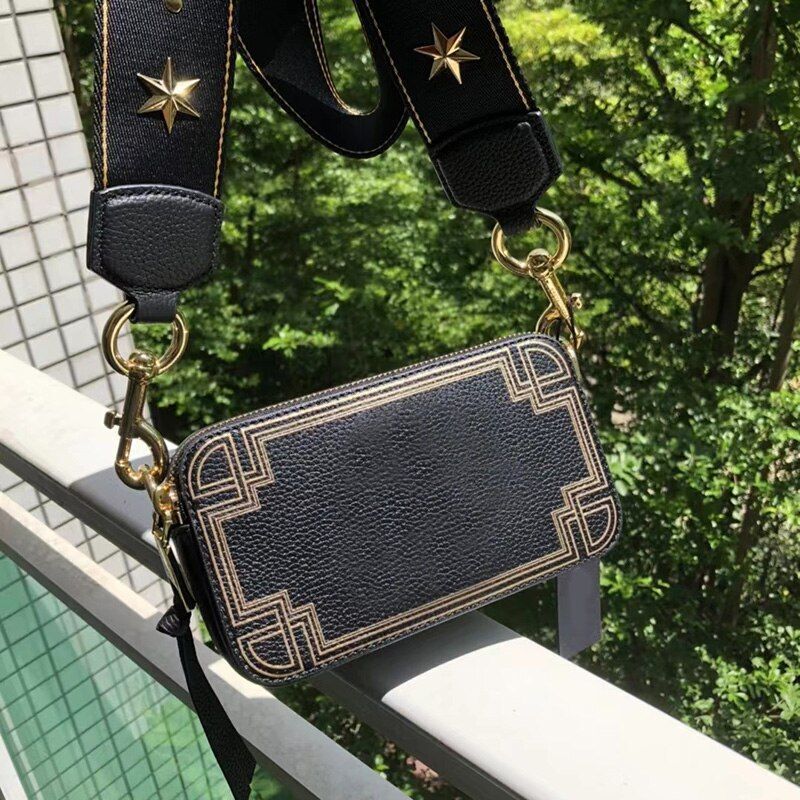 Shoulder Bag Genuine Leather Women Purse Fashion Zipper Handbags Crossbody 1 PC