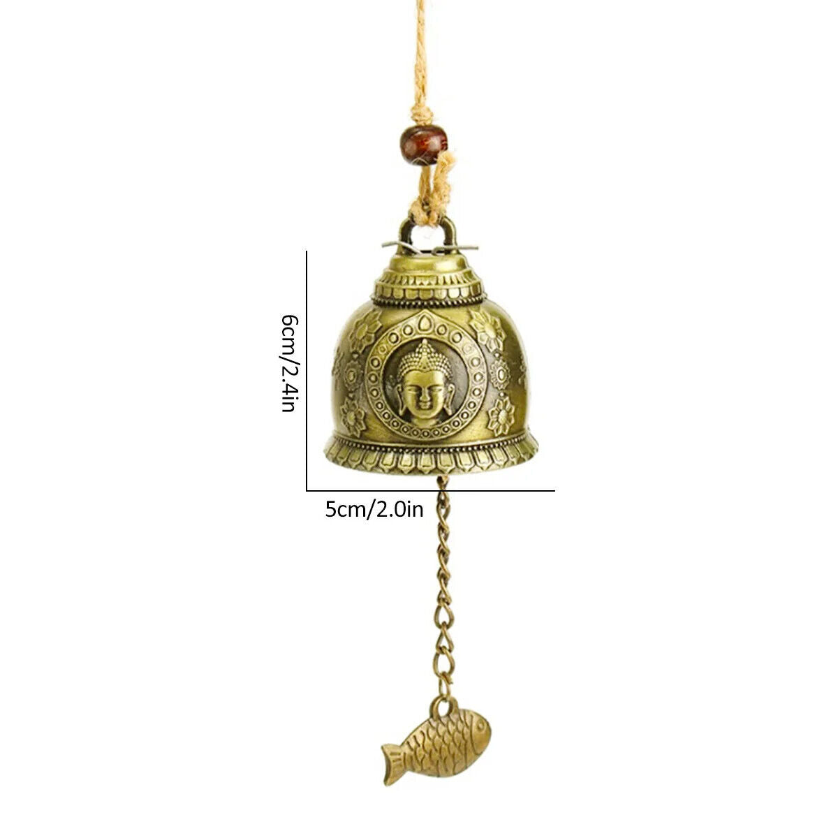 Wind Chimes Metal Hollow Tubes Wooden Pendants Outdoor Heart Sympathy Home Decor