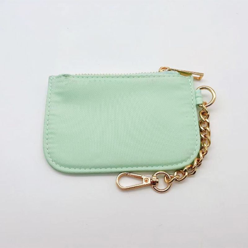 Nylon Fabric Pouch Waterproof Coin Purse Card Holder Wallet Zipper Wallet Bags