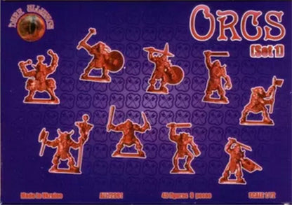 ORCS SET 1 1/72 Soldiers Figures Model Kit DARK ALLIANCE