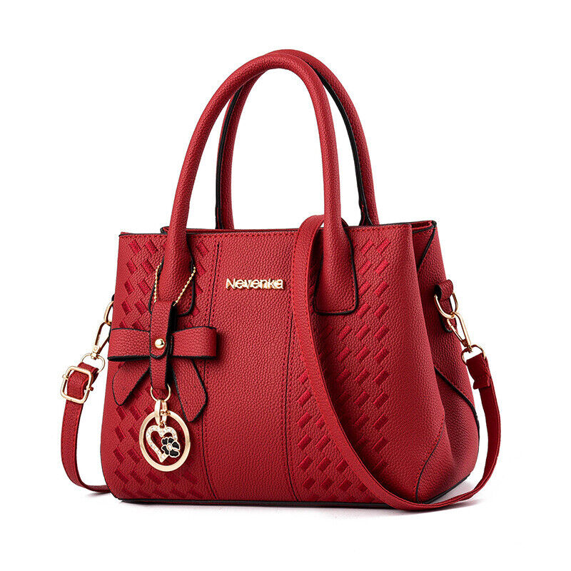 Hot Womens Casual Faux Leather Handbag Shoulder Messenger Crossbody Tote Purse