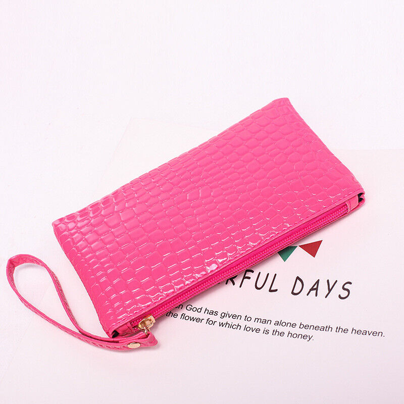 Women Bag Small Square Bag Mobile Phone Coin Bag Crocodile Print Hold Bag