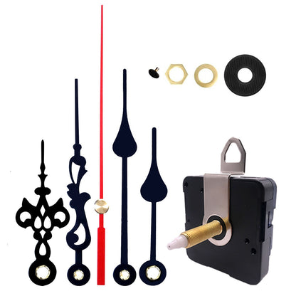 DIY Clock Parts Movement Quartz Mechanism Wall Replacement Repair Tool Hands Kit